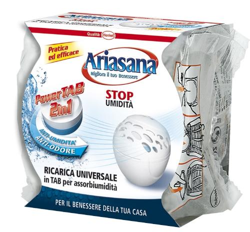 Ricarica Ariasana Assorbiumidita' Deumidificatore micro Tab Inodore Lavanda  300g (Antiodore)