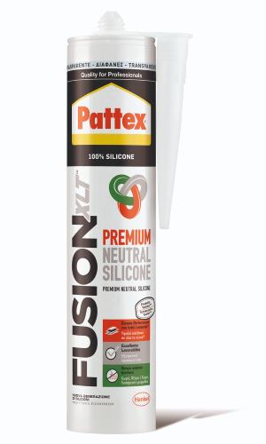 Pattex Silicone sigillante neutro Trasparente antimuffa inodore