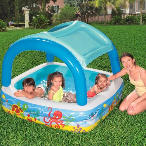 Bestway Piscina gonfiabile per Bambini con copertura Staccabile