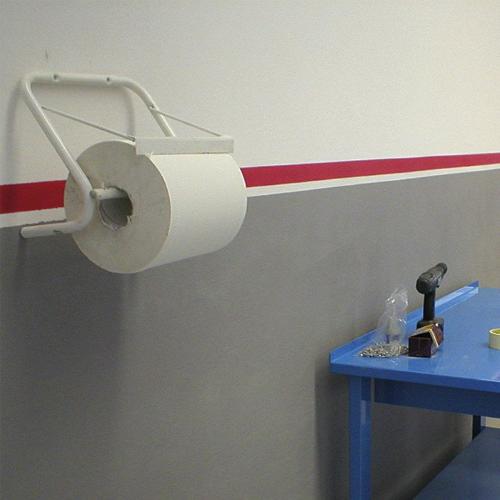 Portarotolo da muro industriale carta asciugamani supporto rotolone a parete