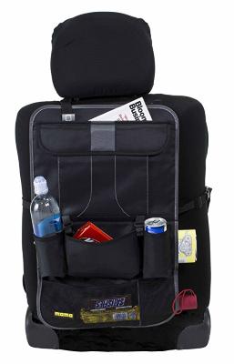 Organizer Laterale In Pelle Per Auto: Borsa Portaoggetti Da Sedile Multifunzionale, Pratica E Nera