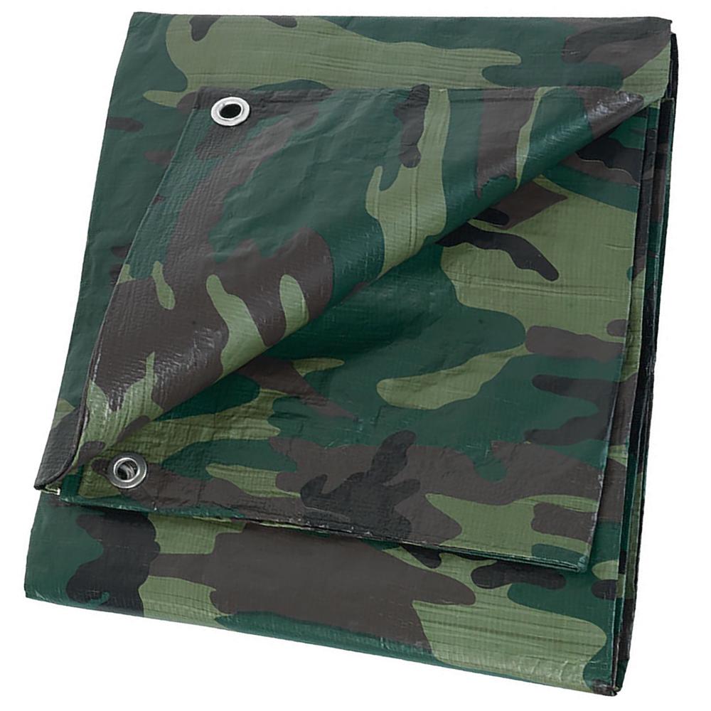 Rete Mimetica In Tessuto Oxford 210D - 3x6 Metri, Impermeabile, Per Caccia, Campeggio E Copertura (Camouflage)