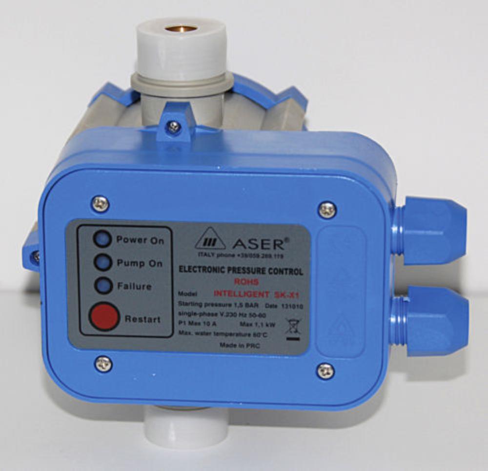 Presscontrol KING POMPA 1.5 BAR Con Manometro – Pressostato Elettronico Per Autoclave E Irrigazione - Foto 4