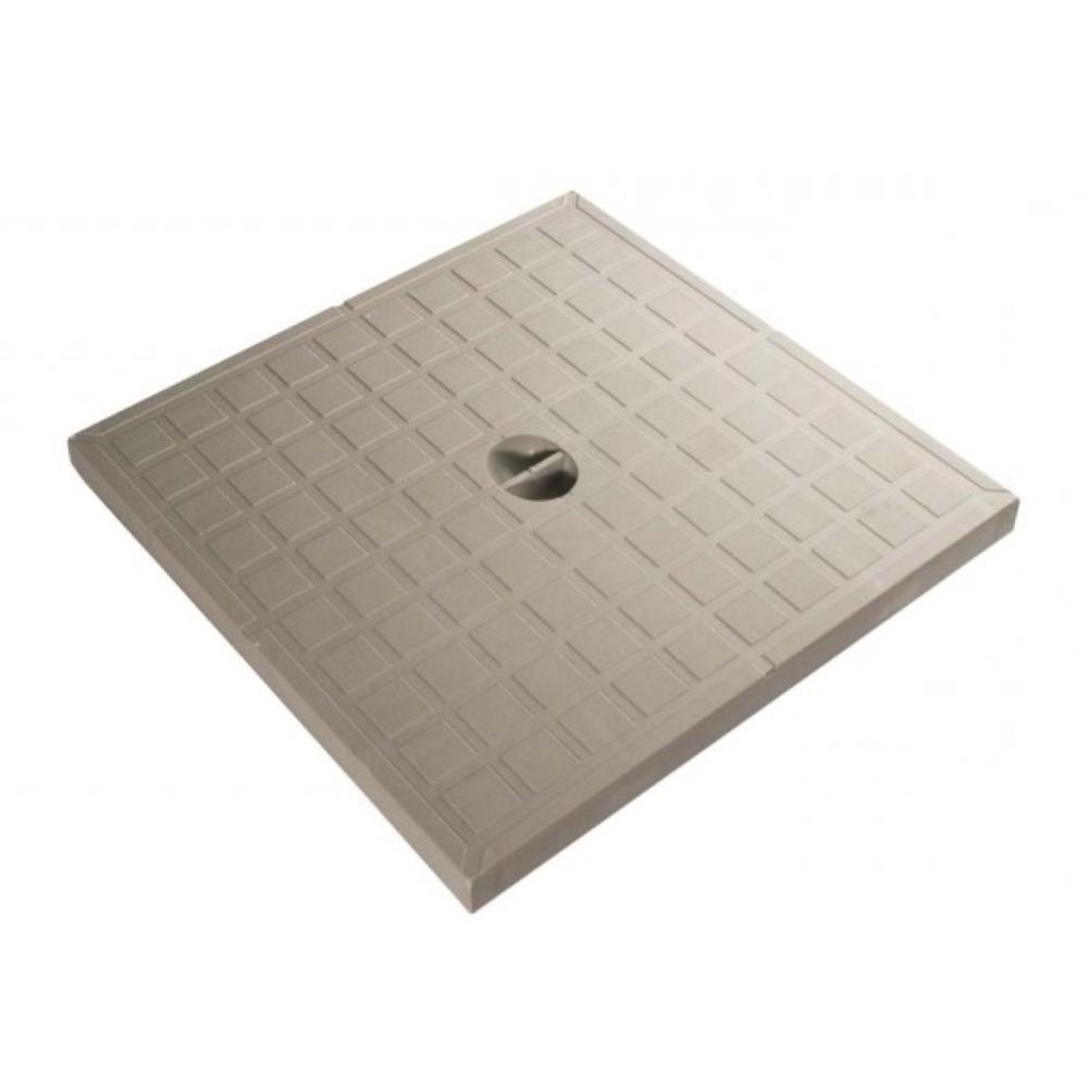 Pozzetto Carrabile Con Telaio 58,4x58,4 Cm Chiusino Carrabile 55x55 Cm - Copertura Con Bullone In Polipropilene Rinforzato Pozzetto 55x55 Cm Polipropilene - 2