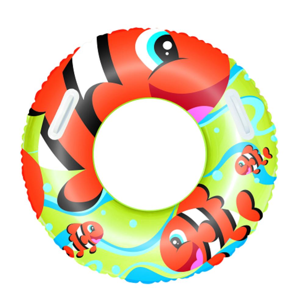 Ciambella Gonfiabile Vintage Righe Per Piscina - Diametro 75 Cm, Per Adulti E Bambini - Foto 6