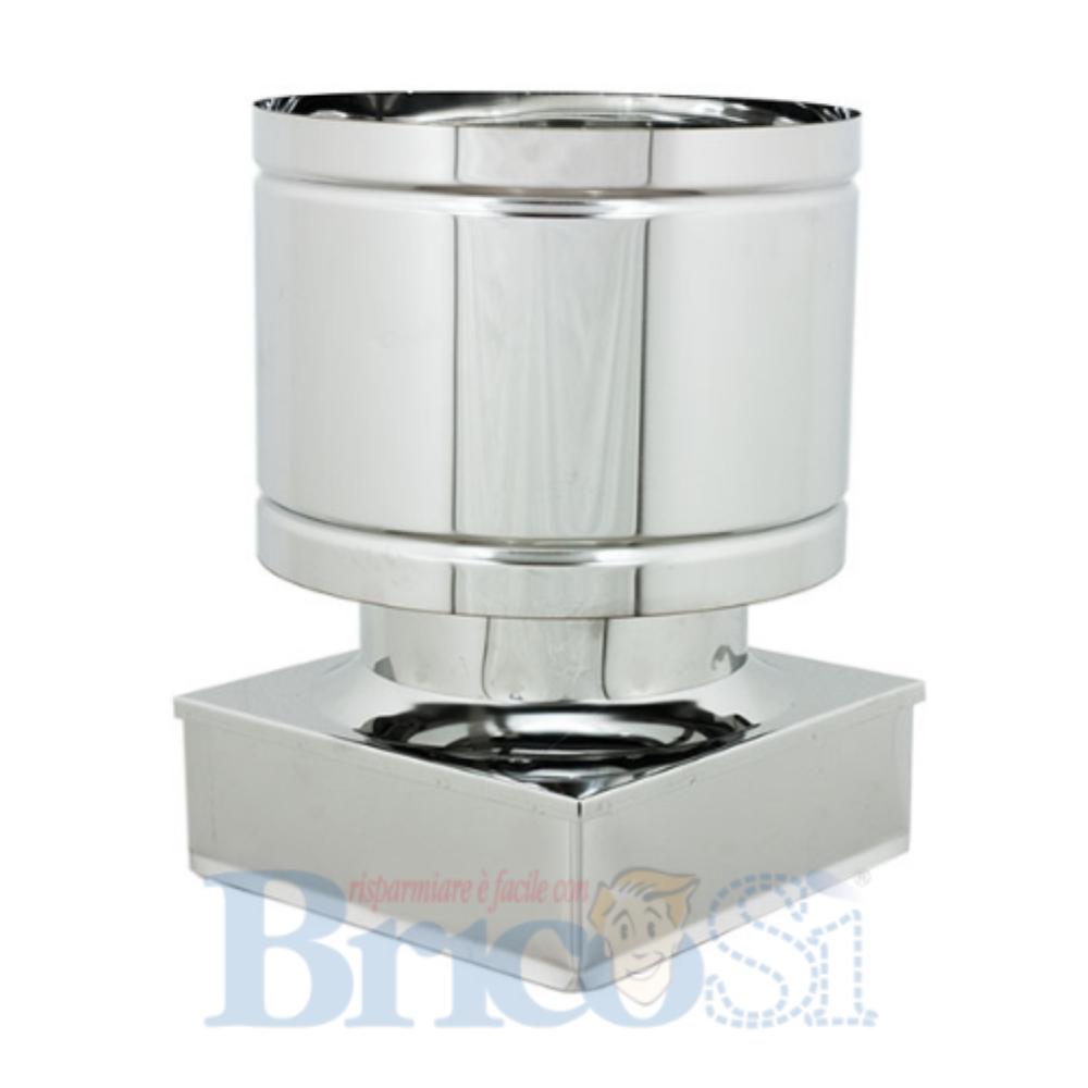 Terminale A Botte Antivento Per Fumaiolo - Acciaio Inox 80mm - Foto 9