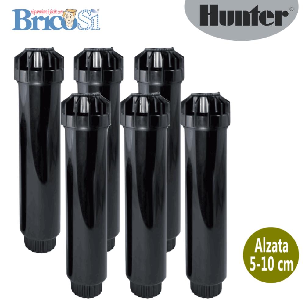 Hunter IRRIGATORE POP UP STATICO TESTINA REGOLABILE PSU-04 15A ALZO 10 cm