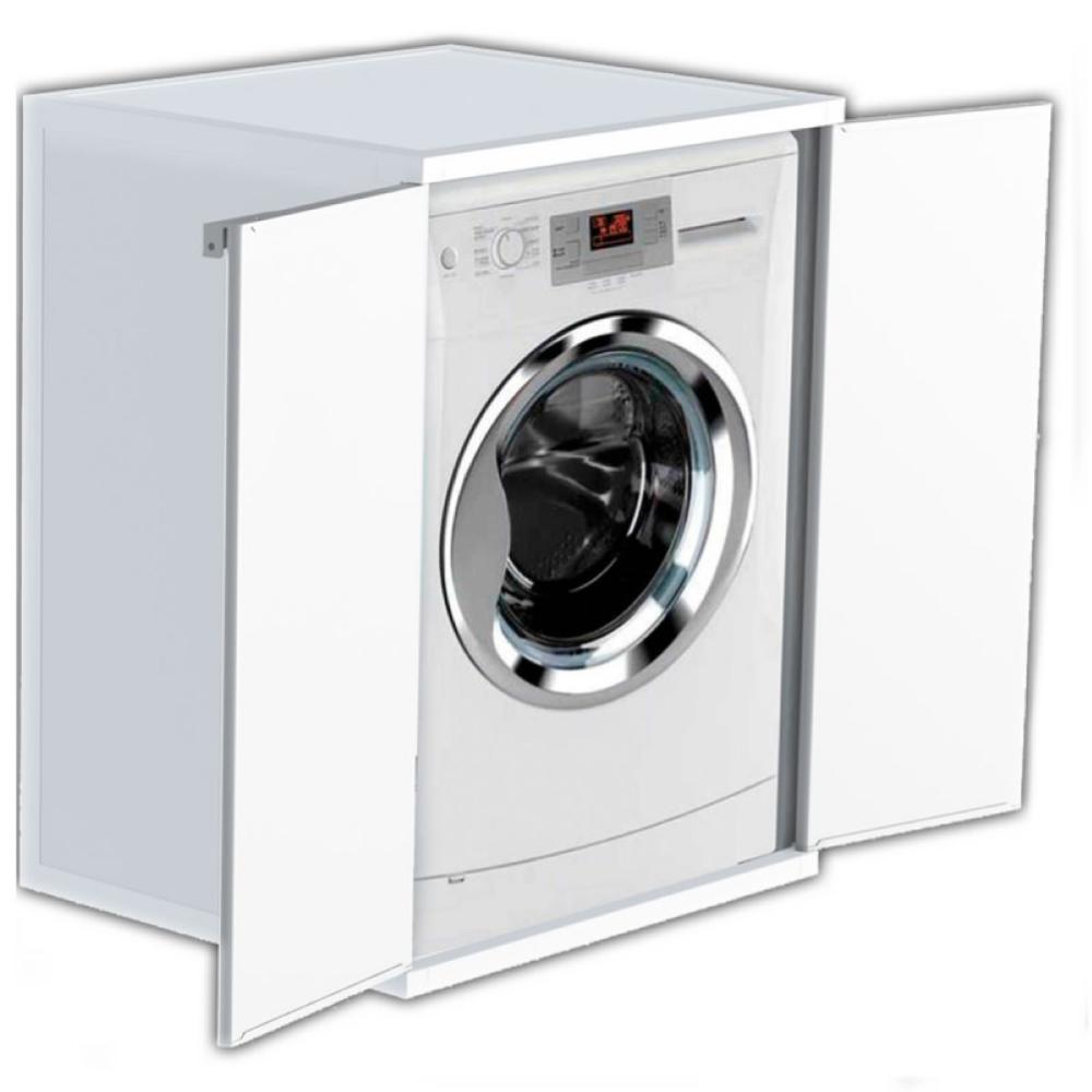 Rayen Coperchio lavatrice medio Coperchio per lavatrice a caricamento frontale Copertura per lavatrice e asciugatrice Materiale PVA 84x60x60 cm