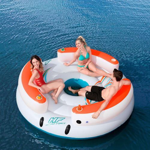 Bestway Isola Gonfiabile Galleggiante per piscina da mare lago 4 posti