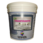 Idropittura pittura semilavabile traspirante bianca 14 Lt alta copertura da interno