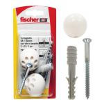 FISCHER FISSAGGIO FERMA PORTA TASSELLI SFERE E VITI 504638