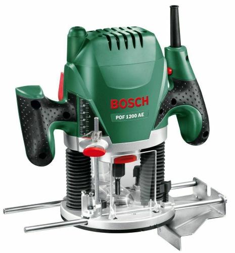 Bosch Fresatrice Verticale 1200W REGOLAZIONE ELETTRONICA LEGNO LAVORO POF  1200AE