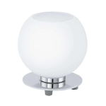 Lampada da Tavolo Eglo Buccino Cromo 1 x 40W E14