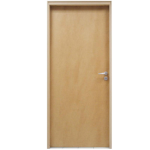 Porta legno MDF grezza reversibile 80 x 210 cm per interno