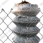 Rete per recinzione metallica zincata 25mt griglia romboidale 50X50mm H200