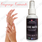 Igienizzante per mani Spray profumato fragranza femminile Cuore Matto 100ml.