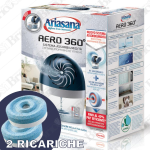 KIT DEUMIDIFICATORE ARIASANA AERO 360° BOX ASSORBIUMIDITA + 2 Tab RICARICA 450gr