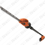 Tagliasiepi a batteria 18V Litio 2.0Ah Black&Decker GTC1843L20 testa orientabile Lama 43cm