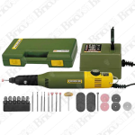 Proxxon Mini Trapano fresatore incisore 12V + 34 accessori MicroMot Mod. 50/E