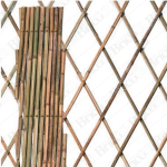 Traliccio in legno di bamboo estensibile 90x180 cm per piante decorativo