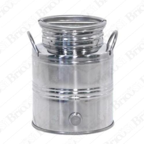 Contenitori Per Olio Tappo Vite Inox 50 L