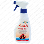 Dissuasore disabituante repellente Spray Gill's Pussa Via per cani e gatti 300ml