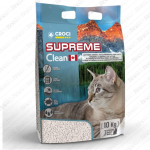 Lettiera igienica Sabbia assorbente Supreme per gatti con Bentonite Canadese 10 Kg