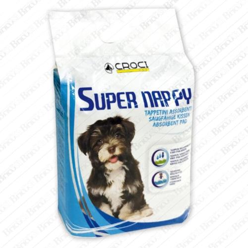 Tappetini traversine igieniche assorbenti Super Nappy per cani