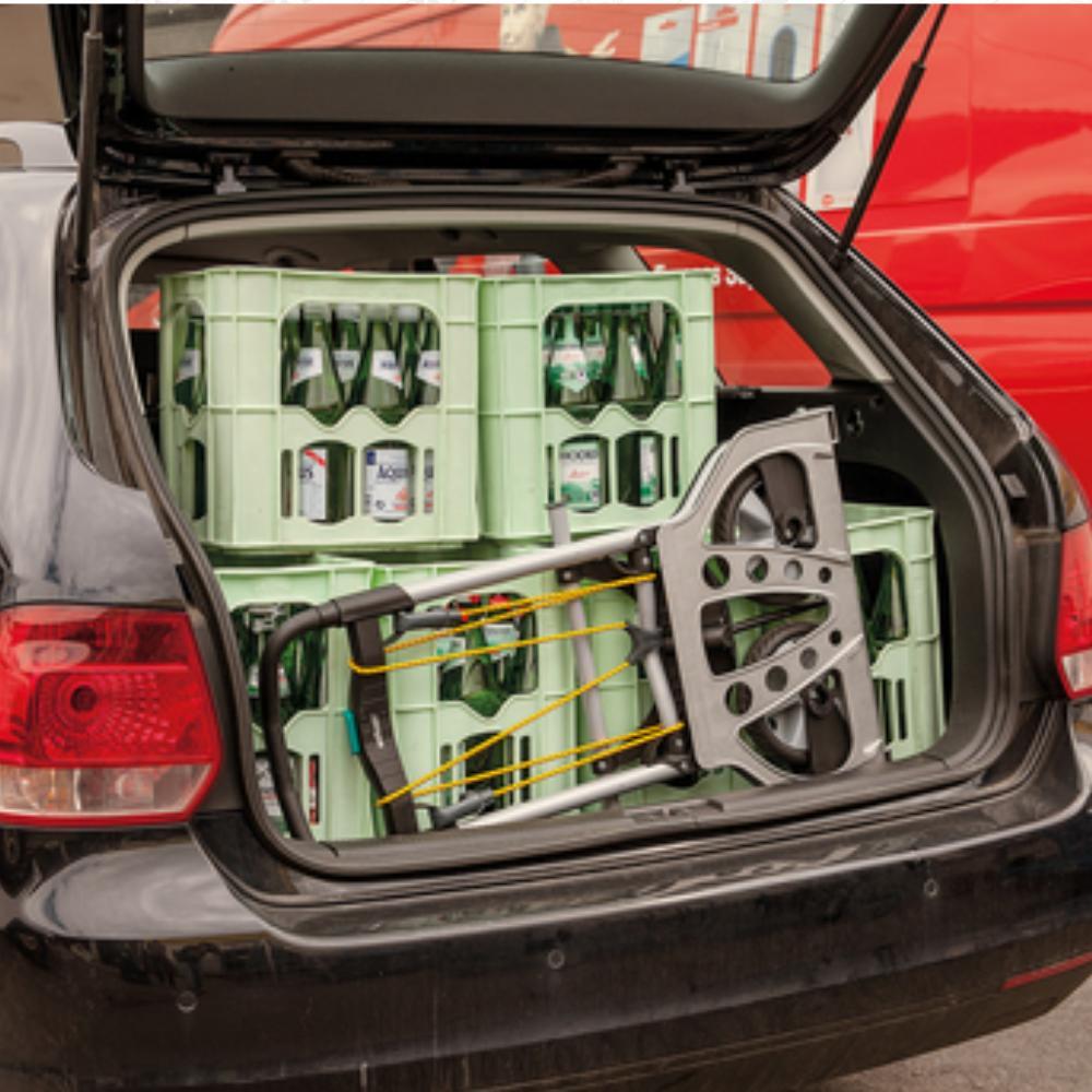 Carrello pieghevole per ruote pieghevole per sacco a mano da 60 kg Carrello pieghevole per carriola Carrello per bagagli da viaggio Carrello per la spesa portatile per uso domestico  15