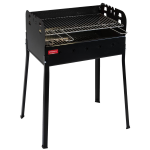 Barbecue fornacetta BBQ rettangolare a carbonella 58x37cm mod. Ledro