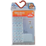 Tenda per doccia bagno impermeabile fantasia fiori 180x200 cm in Peva