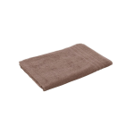 Asciugamani telo da bagno puro cotone 90x140cm color Tortora grande
