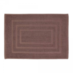 Tappeto tappetino bagno assorbente scendidoccia antiscivolo 45x65 cm Tortora
