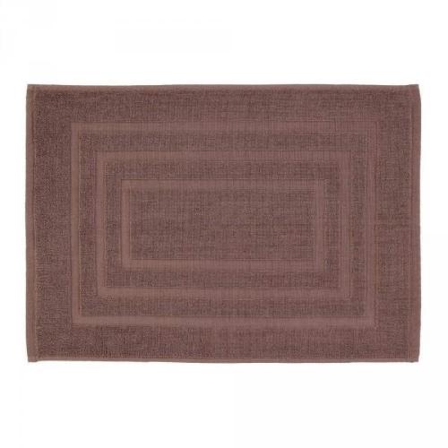 Tappeto tappetino bagno assorbente scendidoccia antiscivolo 45x65 cm Tortora
