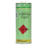 Acquaragia Export Inodore Solvente per smalto e vernici 1Lt Incolore