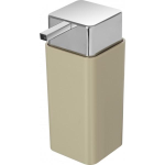 Dispenser sapone liquido da bagno in plastica Beige mod. Star