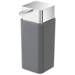 Dispenser sapone liquido da bagno in plastica Grigio mod. Star