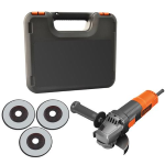 BLACK & DECKER BEH850K-QS Trapano a filo a percussione 850W con 6 extra  punte in valigetta