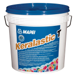 Adesivo epossi-poliuretanico bicomponente 5kg bianco Mapei KERALASTIC T