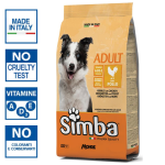 SIMBA DOG CROCCHETTE CON POLLO ALIMENTO CIBO CROCCANTINI MANGIME COMPLETO PER CANI 20kg