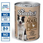 BOCCONI ADULT SELVAGGINA ALIMENTO CIBO UMIDO BOCCONCINI PER CANI ADULTI 1230gr SIMBA MONGE 