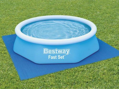 Bestway telo base fondo Tappetino sotto piscina da 274X274 cm