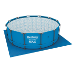 Telo base fondo Tappetino sotto piscina da 396X396 cm Bestway 58002