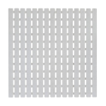Pedana doccia tappeto tappetino in plastica e gomma antiscivolo 54x54 cm bianco