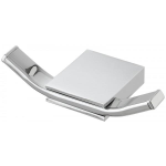 Gancio appendiabiti accappatoio multiuso cromato mod. Futura