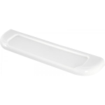 Mensola portaoggetti da bagno in plastica ABS bianca mod. Gioia