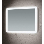 Specchio Bagno rettangolare con luci Led Retroilluminato Satinato 60x80 18W