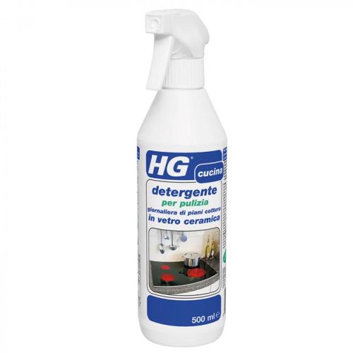 HG detergente spray per pulizia piani cottura fornelli gas o induzione 500ml