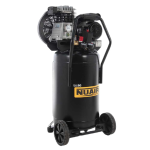 Compressore aria 90lt Nuair B2800B/3M/90V elettrico 3hp 2,2kw 10bar 145PSI lubrificato