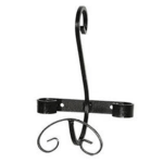 Gancio Appendiabiti Attaccapanni singolo in ferro battuto 20x14x25h da parete